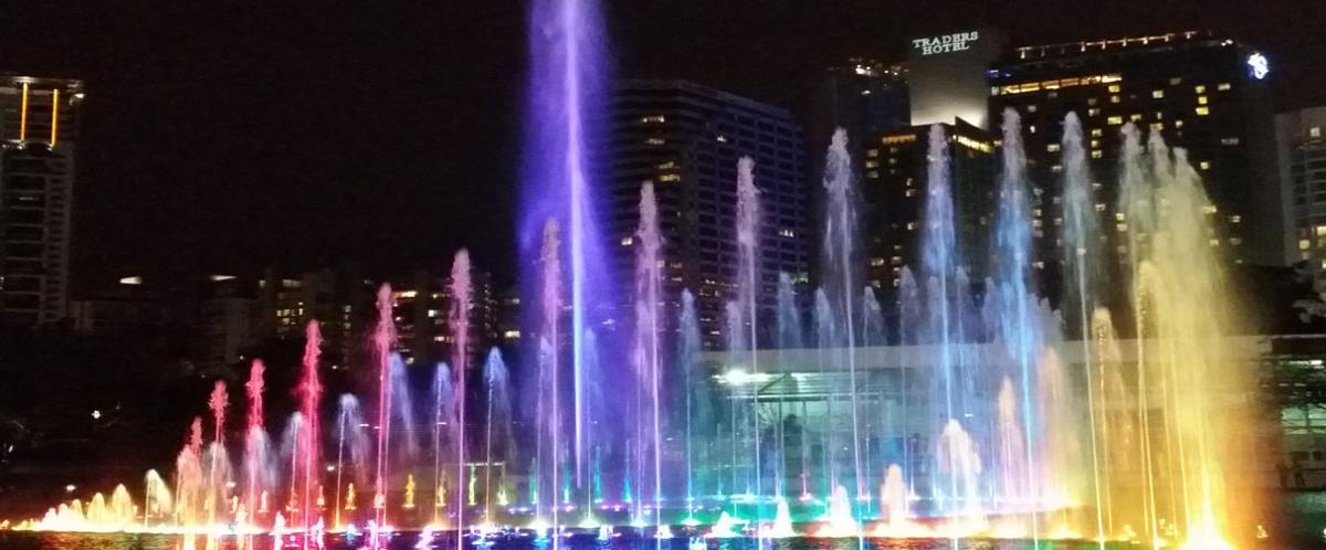 噴泉水幕冬季電伴熱保溫 噴泉水幕冬季電伴熱保溫